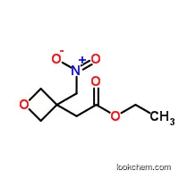Molecular Structure of 1045709-38-3 ((3-Nitromethyloxetan-3-yl)acetic acid ethyl ester)